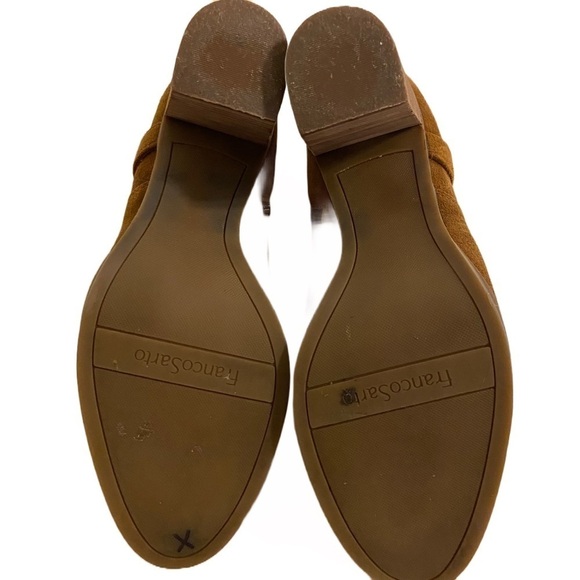 Franco Sarto Orena Women’s Size 9 Brown Ankle Booties - Picture 4 of 8